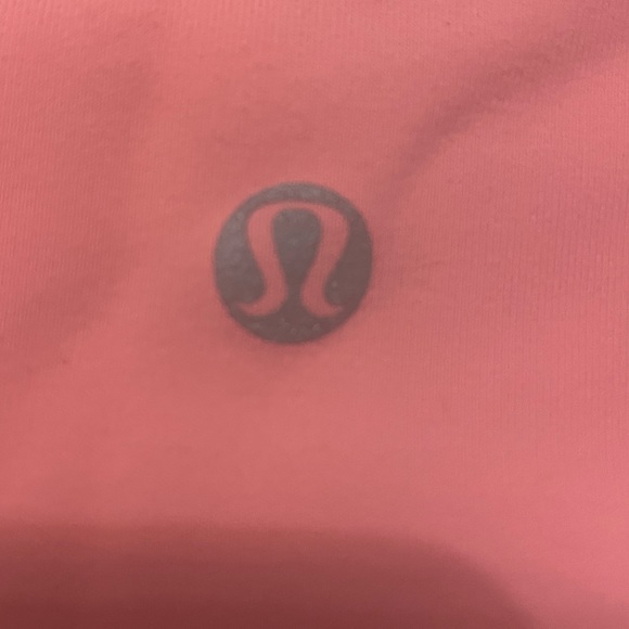 Vintage Lululemon low rise Wunderunder crop pink/black side 6 - Picture 2 of 3
